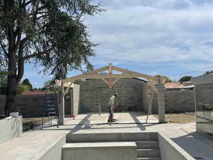 Entreprise spéciste des travaux de charpente.